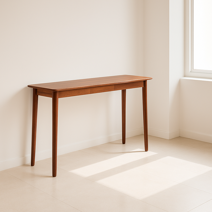 나인홈 베네 원목 식탁세트 폭좁은 책상 다용도 테이블 콘솔테이블 2colors