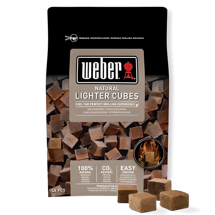 weber 네추럴 라이터 큐브 48p weber 네추럴 라이터 큐브 48p