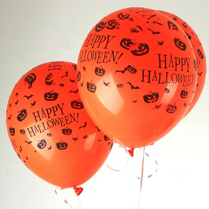 할로윈 인쇄풍선, 해피할로윈, 50개