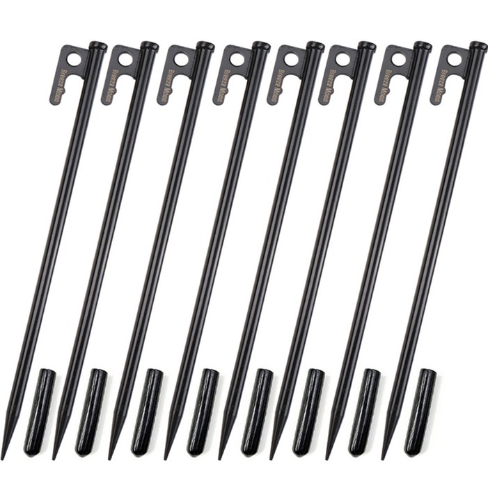 브리즈문 테이퍼링 고강도 단조팩 블랙 S45C 8p  보관용 캡 세트