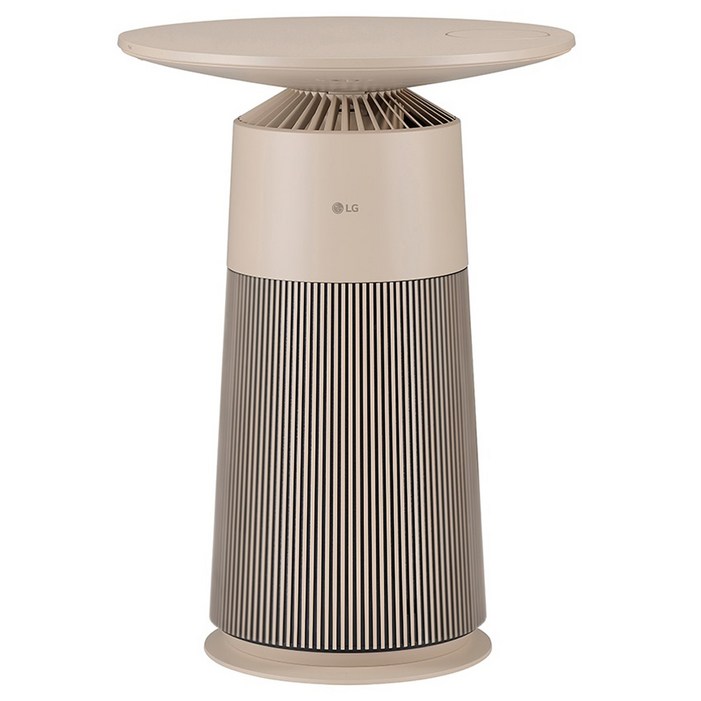 LG전자 퓨리케어 오브제컬렉션 에어로퍼니처 원형 공기청정기 AS064PCBAR 19.9㎡ 방문설치