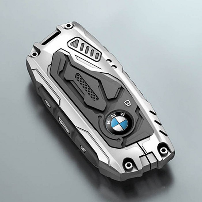 크로니클 쉴드라인 프리미엄 BMW 3 5 7 8 시리즈 메탈 키케이스, 이터널 실버 C타입, 단일상품 크로니클 쉴드라인 프리미엄 BMW 3 5 7 8 시리즈 메탈 키케이스, 이터널 실버 C타입, 단일상품