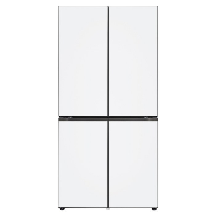 [색상선택형] LG전자 디오스 오브제컬렉션 613L 상냉장 하냉동 메탈 4도어 냉장고 Fit & Max 방문설치