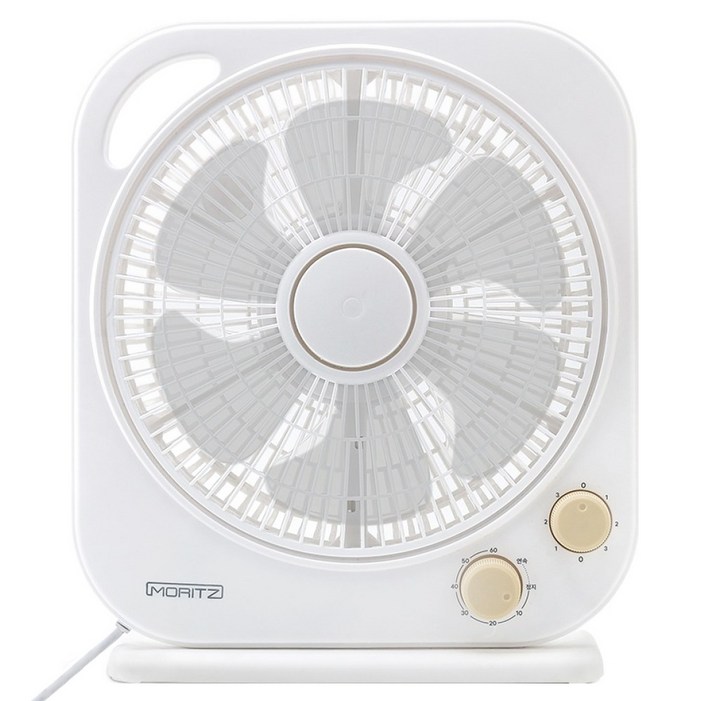 모리츠 박스팬 그릴회전 타이머 탁상용 선풍기 25cm, MO10BF