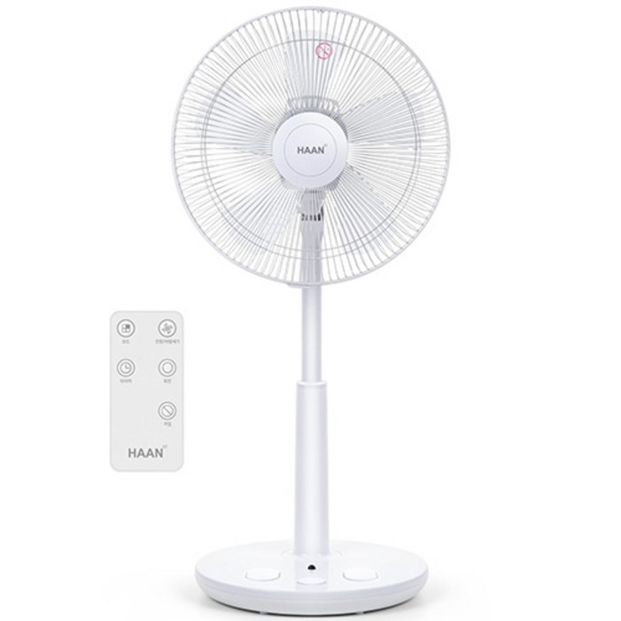 한경희 초미세풍 발터치 리모컨 선풍기 HAANHDC230