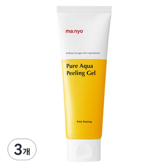 마녀공장 퓨어 아쿠아 필링 젤, 120ml, 3개