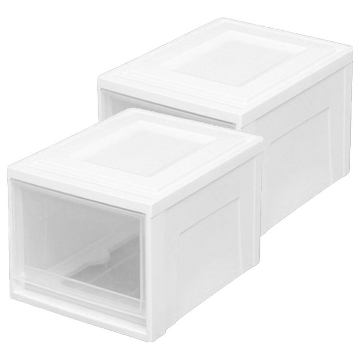 아이리스 국내생산 시스템 수납함 슬라이딩 서랍장 BC450D