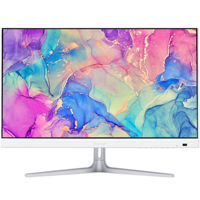 인터픽셀 60.5cm FHD 75Hz IPS 평면 게이밍 모니터 화이트, IP2422무결점 인터픽셀 60.5cm FHD 75Hz IPS 평면 게이밍 모니터 화이트, IP2422무결점