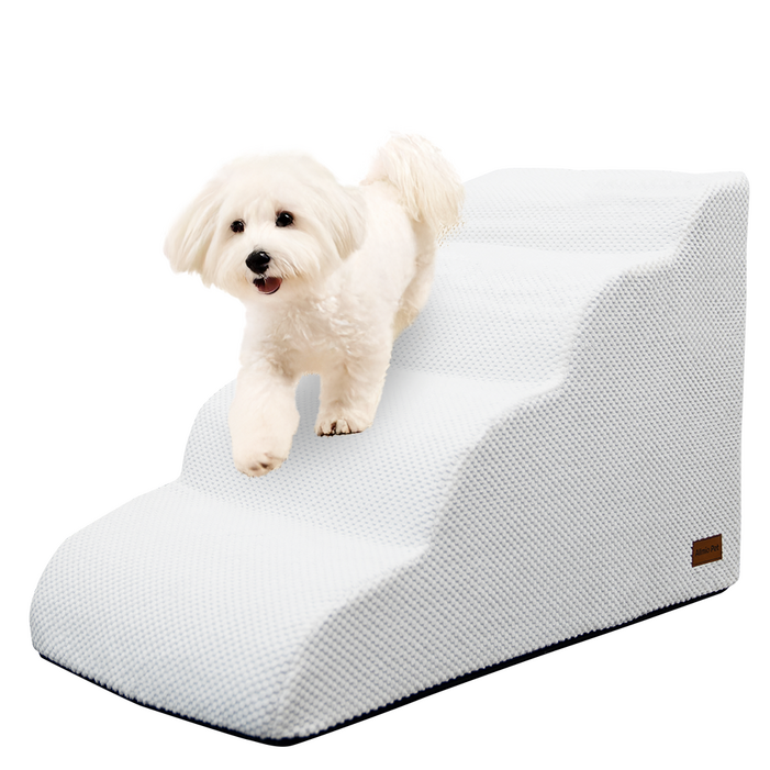 올미오펫 구름패브릭 곡선계단, 퓨어화이트, 1개