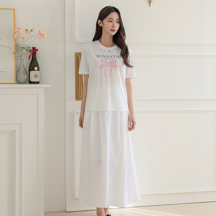 부루앤쥬디 비죠 바스락 롱스커트 OQESK502A 부루앤쥬디 비죠 바스락 롱스커트 OQESK502A