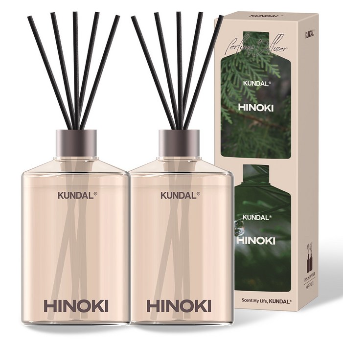 쿤달 대용량 퍼퓸 디퓨저  섬유스틱 세트