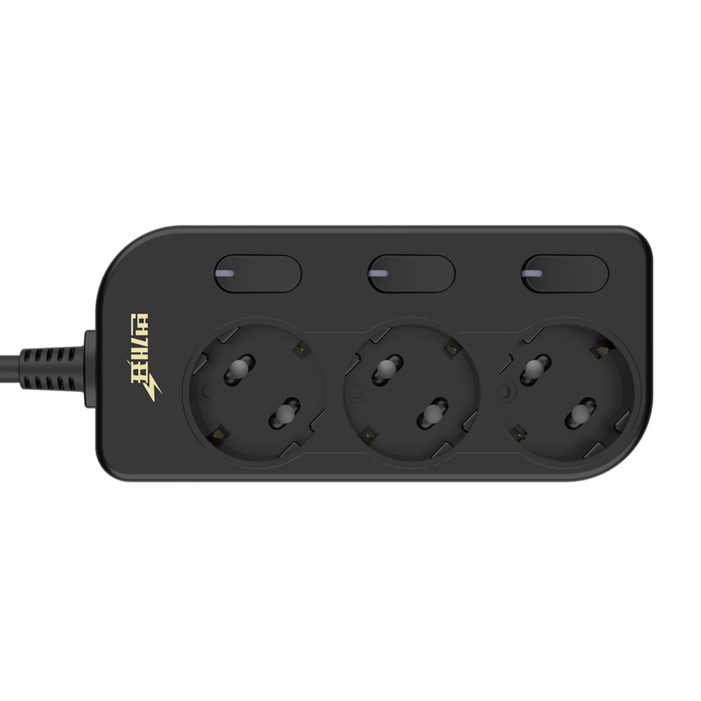 번개표 절전형 뉴개별스위치 멀티탭 3구