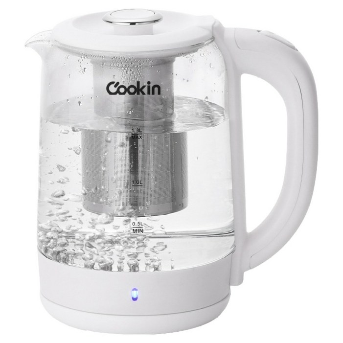 키친플라워 쿠킨 건강 티멜로 유리 티망 주전자