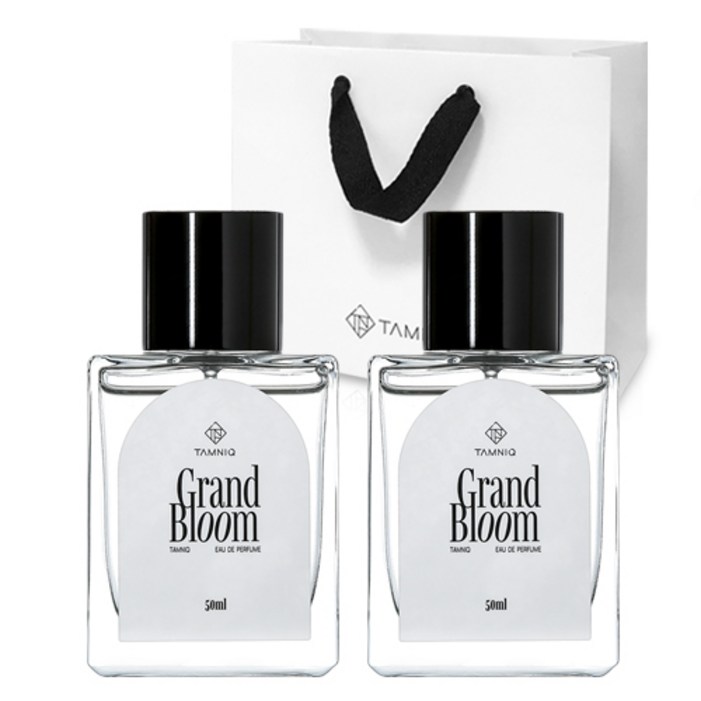 탐니크 오드퍼퓸 그랑 블룸 2p  쇼핑백, 50ml, 2개