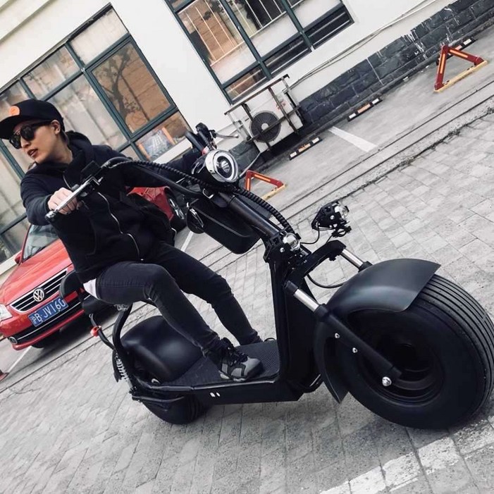 할리 배달용 스쿠터 고급형 전동 전기오토바이  배터리 없는 빅 할리 네이키드 60V
