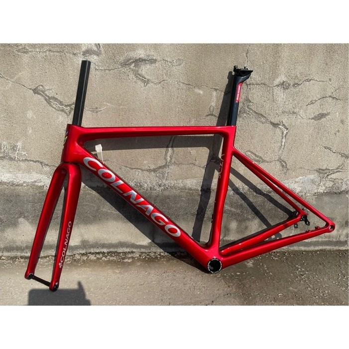 자전거 2022 버전 v3rs 레드 챔피언 에디션 카본 로드 바이크 : 셋+포크+시트 포스트+헤드셋+클램프 다양한 색상 선택 가능
