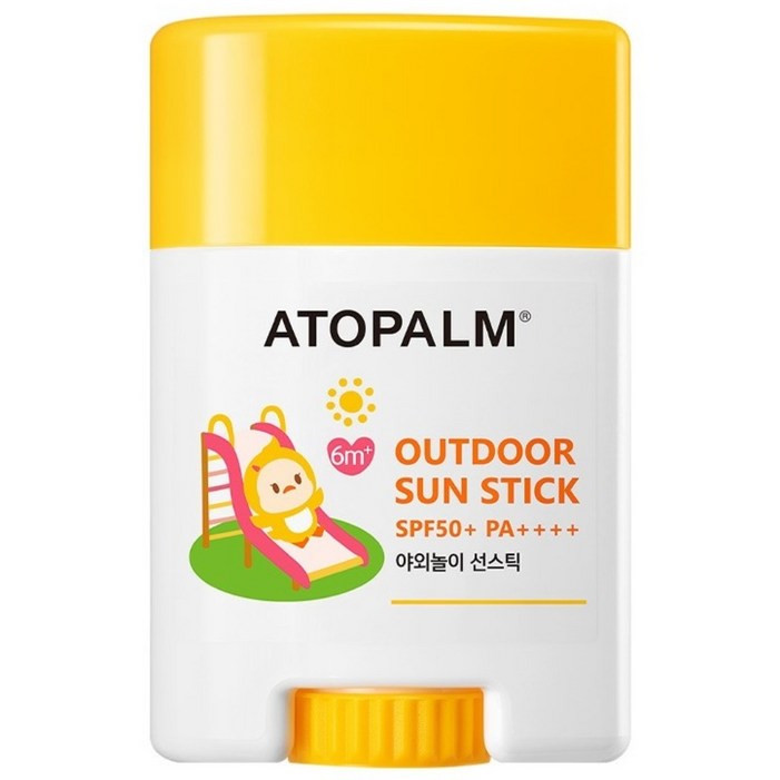 아토팜 유아용 야외놀이 선스틱 SPF50+ PA++++, 21g, 1개