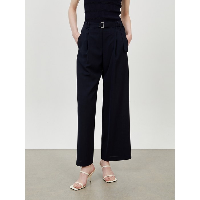 매장정품 쥬크 벨티드밴딩와이드슬랙스Z242MSA035