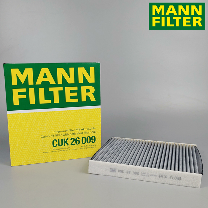 아우디 A3 /2014.01~2022.06/ [8V] 35 40 TFSI 25 35 TDI 다이나믹 스포트백 만필터 활성탄 에어컨필터 CUK26009