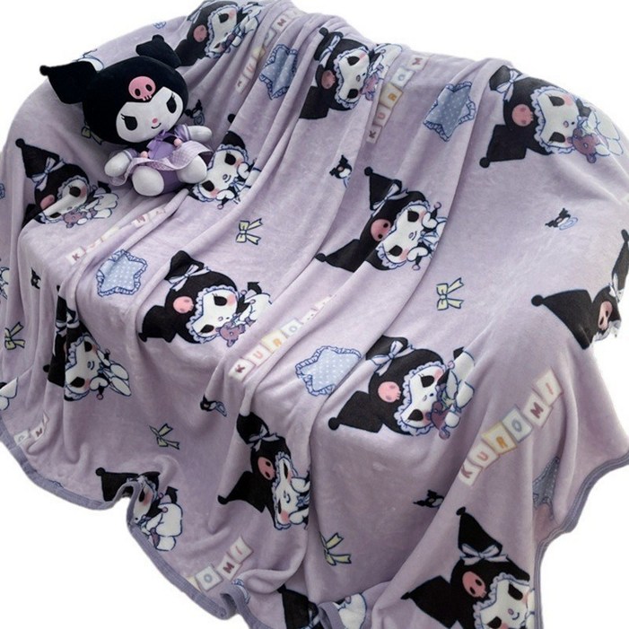 산리오 캐릭터 사계절 극세사 무릎 담요