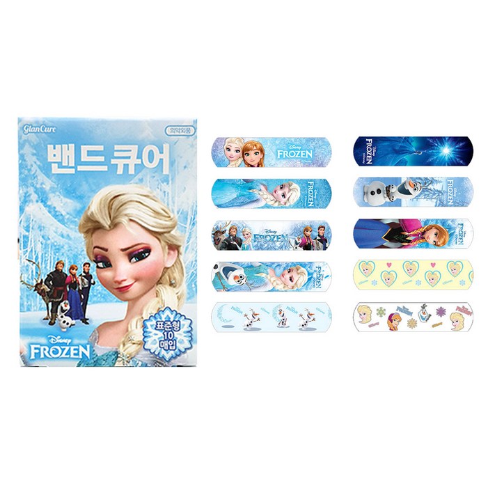 디즈니 일회용밴드겨울왕국 10매입 20팩 박스
