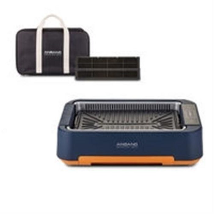 안방그릴 연기 잡는 전기그릴 시즌4 AB701MF 전용가방  필터 포함, 단일상품