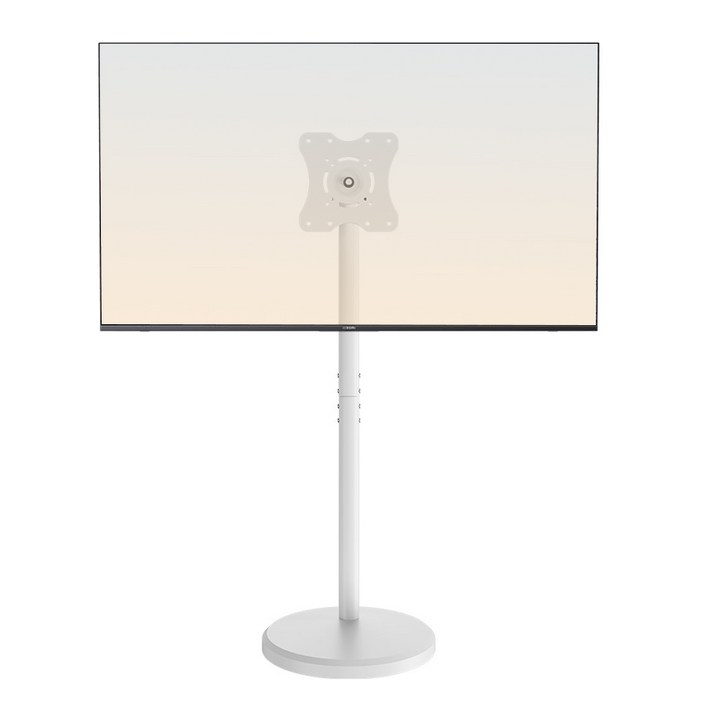 LA DERIVE TV 거치대 높이 조절 가능 이동식 TV 거치대 화면 360도 회전 가능 1442인치 대형 스탠드형 TV 거치대