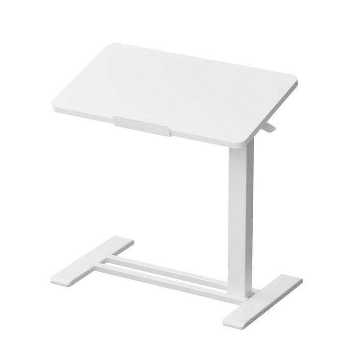 FlexiSpot 사이드테이블 H7pro 높이조절 6551050mm 각도조절 침대 테이블, 화이트