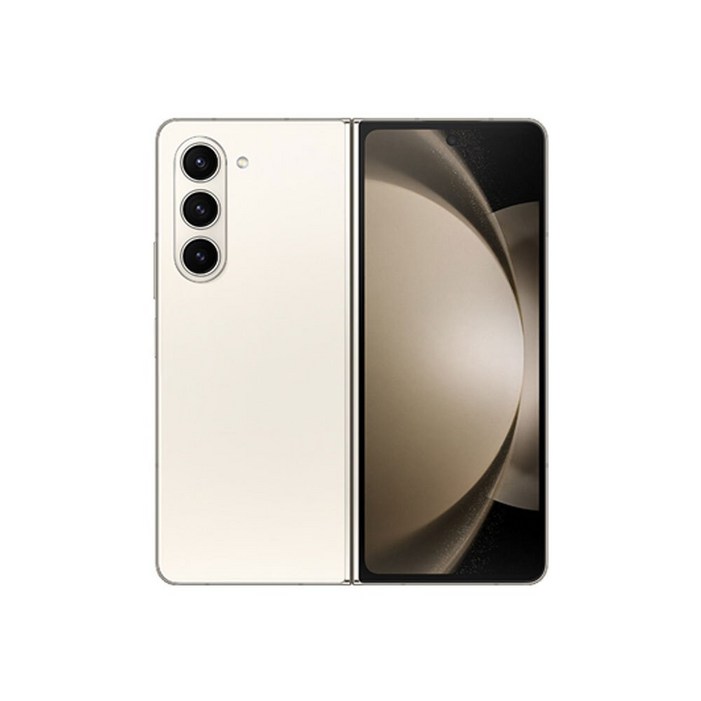삼성 갤럭시 폴드5 알뜰폰 중고 공기계 핸드폰, 256GB, 2. 크림  S급