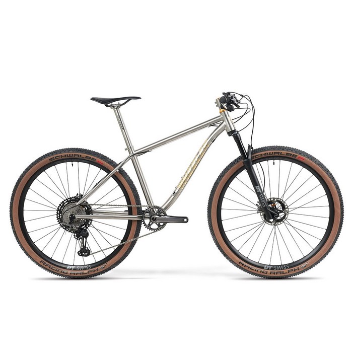휠러 TITAN ULTIMATE 27.5 시마노 XTR 티타늄 MTB 자전거, 1개, 180cm, 무광S