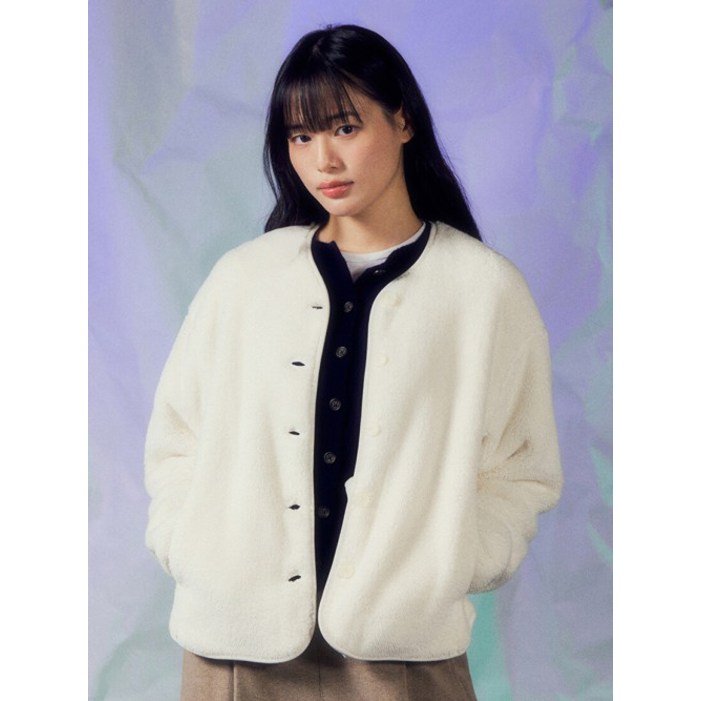 탑텐 TOPTEN 여성 본딩 가디건MSF4TC2911 MSF4TC2911 299501