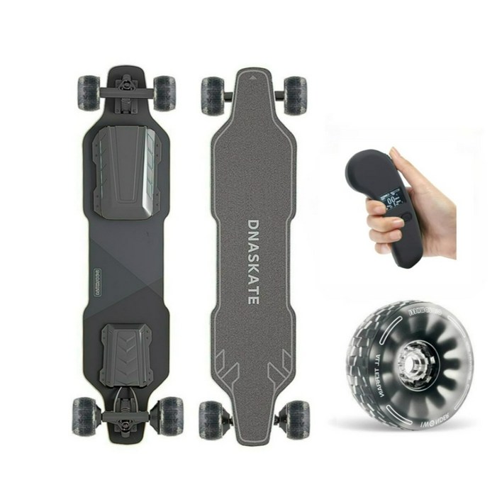 3세대 전동 스케이트보드 롱보드 듀얼모터 속도45KM LED 컨트롤러 50KM주행거리