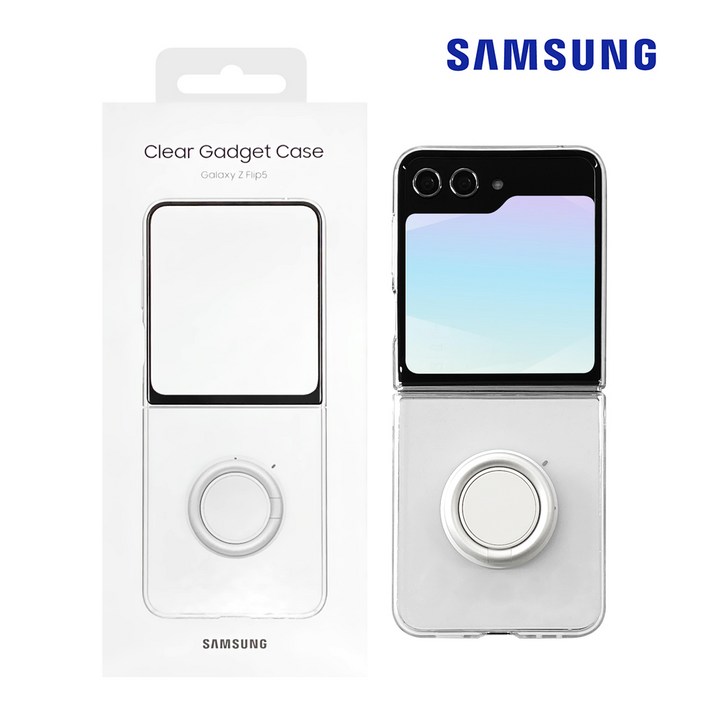 삼성정품 갤럭시 Z플립5 클리어 가젯 케이스 EFXF731 N