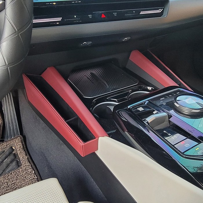 BMW 사이드 포켓 5시리즈 수납용품 악세사리 핸드폰 보관함 G30 G60, 24이후 블랙 운전석, 1개
