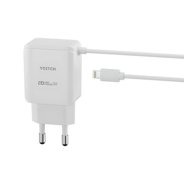 요이치 라울 2세대 18W 일체형 고속충전 케이블 8핀