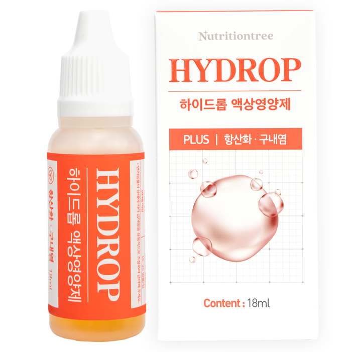 하이드롭 플러스 강아지 고양이 프로폴리스 액상 영양제 18ml, 1개, 면역항산화, 30회분