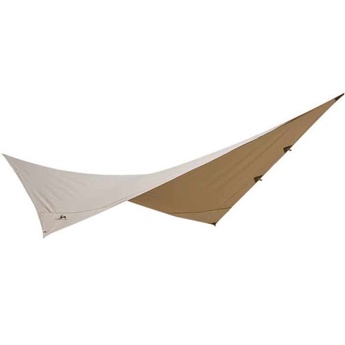 TOMOUNT 사각 나비 고품질 면타프 5M4M, 베이지 타프본체