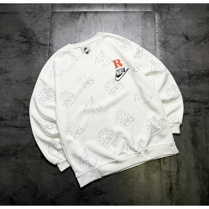 Nike 나이키 2025 추동 신상 프린트 맨투맨 남녀 공용