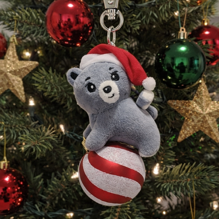 국립공원공단 굿즈 깃대종 반달이 오너먼트 장식볼 걸이