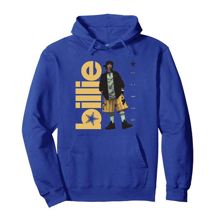 남녀공용 루즈핏 맨투맨 후드티 간절기 스타일 오버핏 빌리 아일리시 프린팅 커플 후드티