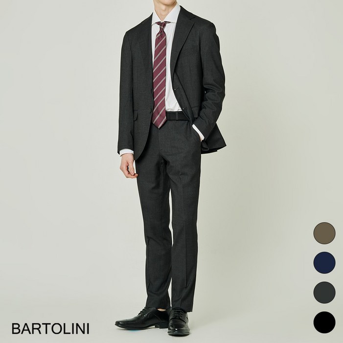 바톨리니 남성용 사계절 캐주얼 정장 수트 세트 4컬러 M5XL