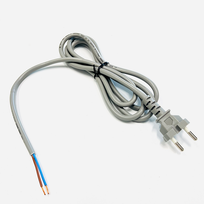 파워코드 전기코드선 2m VCTF 0.75SQx2C 250V 10A KS인증 원형 무접지 전원선 동양전자산업