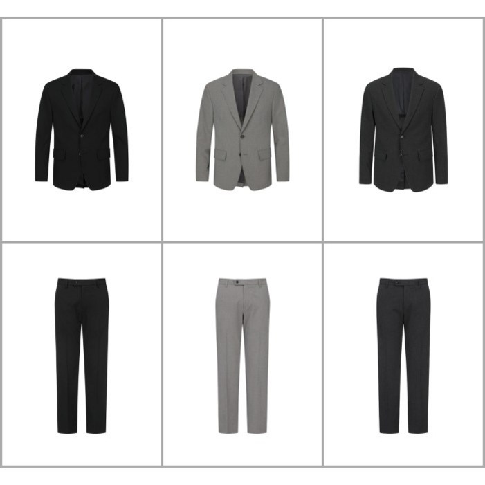 백화점 앤드지 ANDZ 에 코프랜들리 사방스판 캐주얼 셋업 3종택1BOE5KG1001 248908