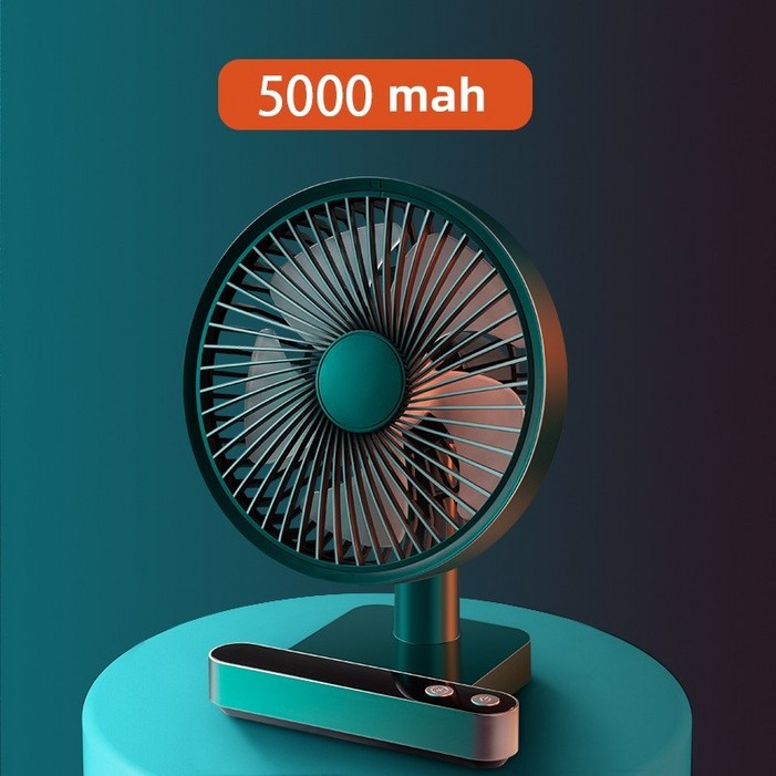 샤오미 탁상용 선풍기 캠핑용 무선 충전식 선풍기 회전가능