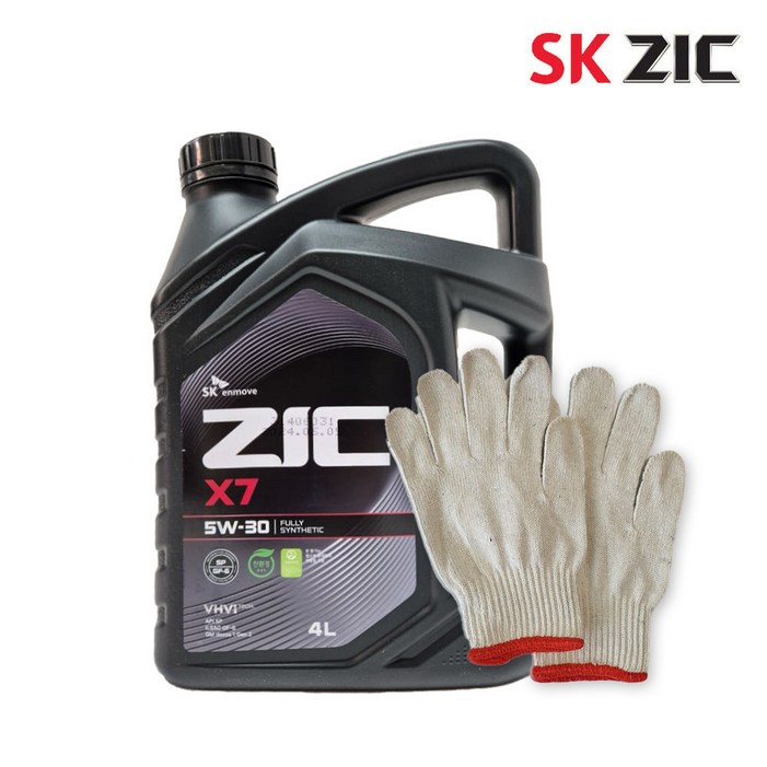 ZIC X7 지크 엔진오일 4리터 가솔린 LPG, 5w30, 1개, 4L ZIC X7 지크 엔진오일 4리터 가솔린 LPG, 5w30, 1개, 4L