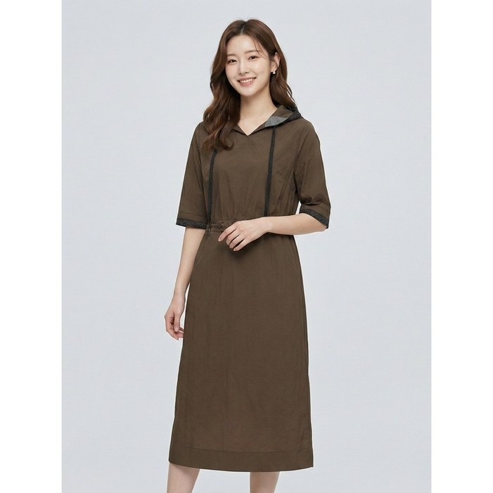 [조이너스]크리스 후드 스트링 원피스-JF23OP5001440A