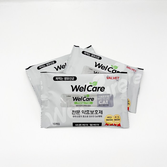 웰케어 생유산균 투약보조제 고양이용 2.2g x 10포, 3개, 10회분, 3개