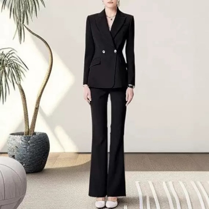 루스리더 여성 정장 오피스룩 루즈핏 상하세트 EZ42