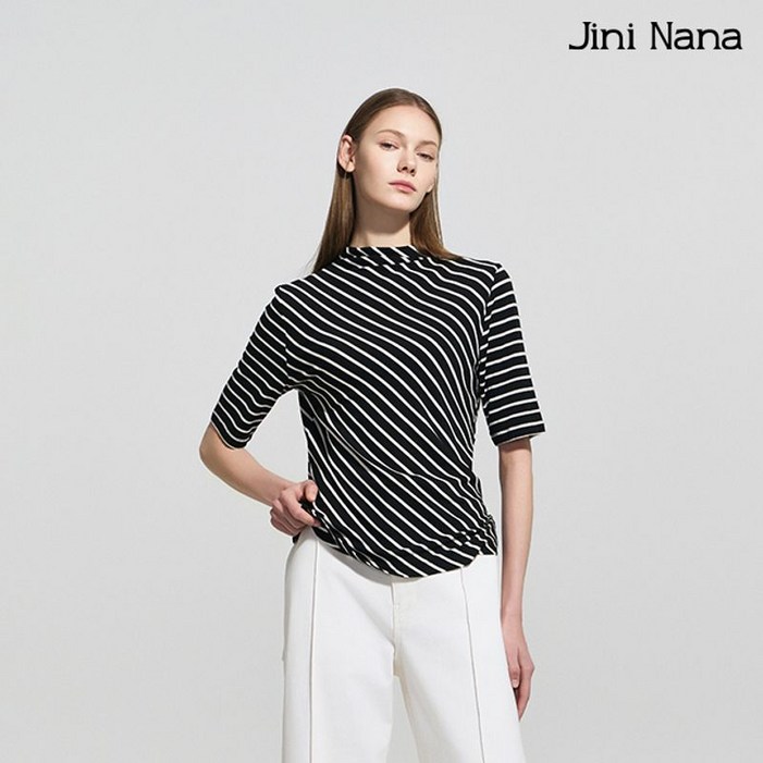 지니나나 인견 혼방 티블라우스 3종