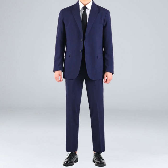 이브클로젯 남자 여름 린넨 프리미엄 빅사이즈 정장 수트 세트 61841